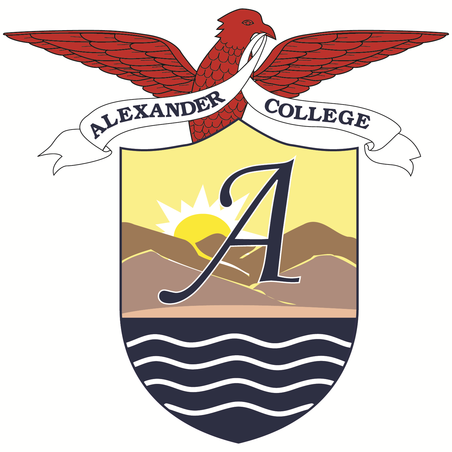 Alexander College's logo
